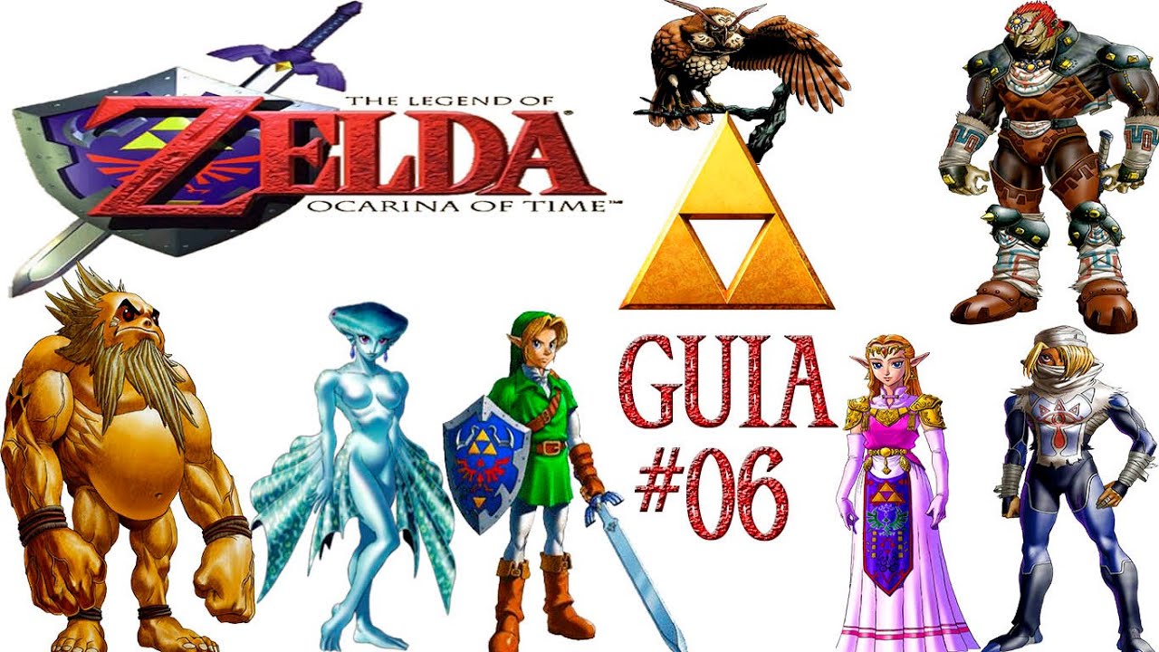 The Legend of Zelda Ocarina Of Time Hookshot y 1era parte del Forest