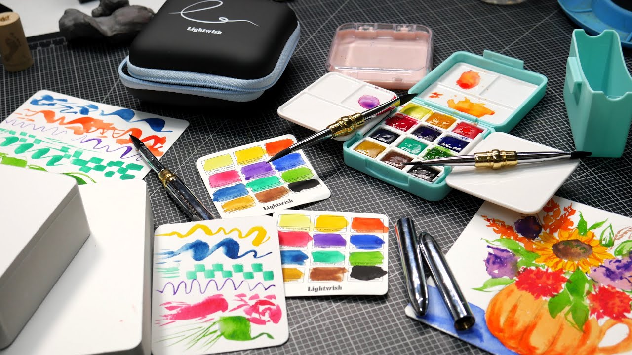 Давайте распакуем и попробуем НОВЫЕ художественные принадлежности!