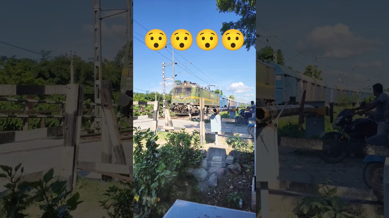 Railway crossing video. 