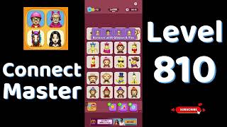 Connect Master Level 810 Walkthrough 🧩 | Match Puzzle | Puzzle Solutions & Tips | Go Answer Content