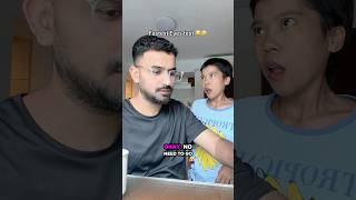 Fastest Eye test 🤪🤣 #funny #comedy #shorts #standwithjana #couplecomedy