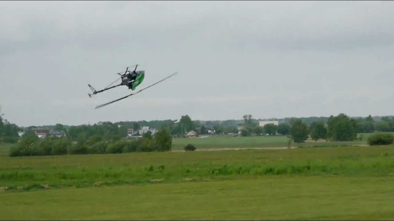 Heli Open Day 2012 - Jakub Ksiazek ElyQ Vision 50E demo
