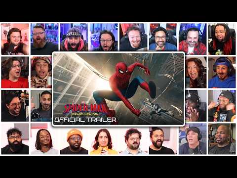 Is This the BEST Spider-Man Yet? | BRAND NEW DAY Trailer REACTION Mashup