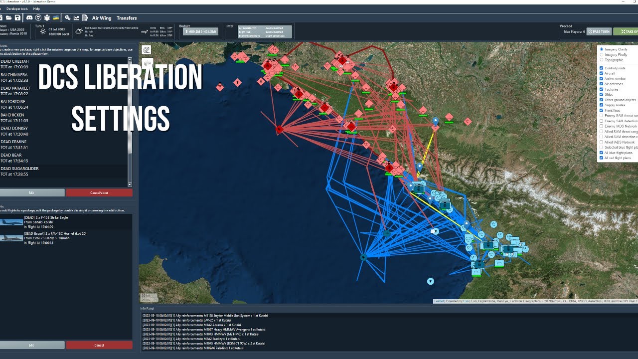 DCS Liberation Guides - Settings
