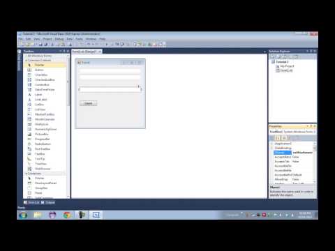 Visual Basic 2010 Tutorials Part 2 - Making a Calculator