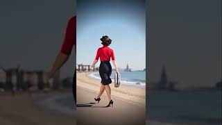 Seafront screen test.