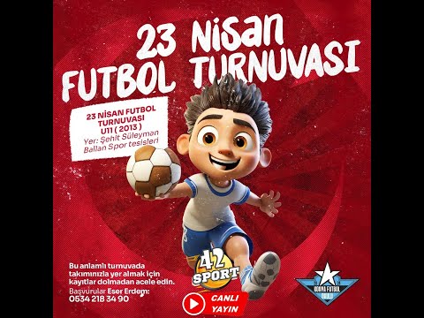 A.KILINÇARSLAN SPOR  & SEYDİŞEHİR G.BİRLİĞİ SPOR 23 NİSAN FUTBOL TURNUVASI ESR SPORT CANLI YAYIN