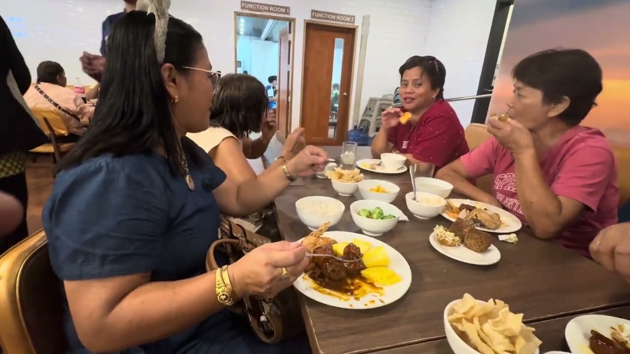 With my Wife and Sister In-Laws at Light House Restaurant Gaisano Mall, Iligan City 02/14/2026