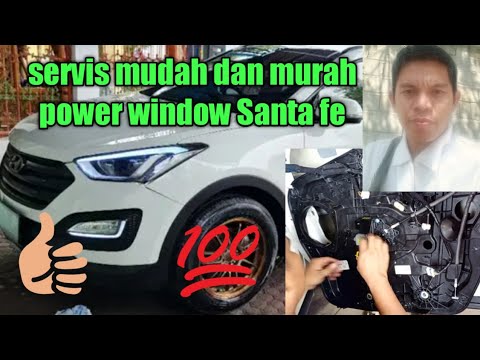 servis power window Santa fe