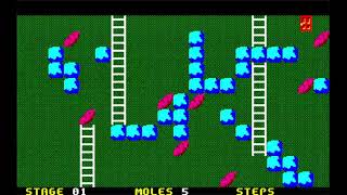 Mole Mole/モールモール (Sharp X1, 1985, Cross Media-Soft/Success/Victor) screenshot 5