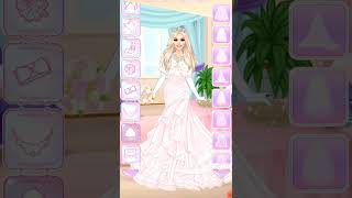 ASMR wedding games | Bride Dress-up Game #shorts #asmrgame #weddinggame screenshot 1