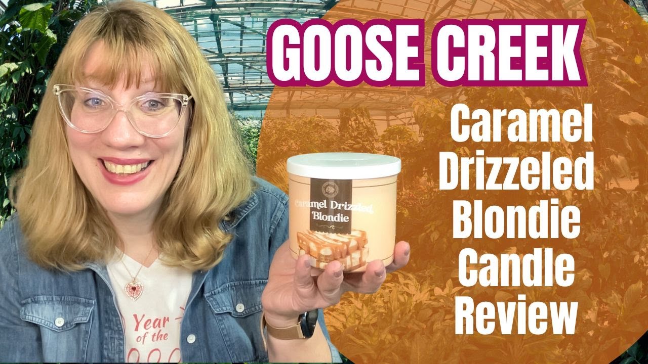 GOOSE CREEK Caramel Drizzled Blondie Candle Review