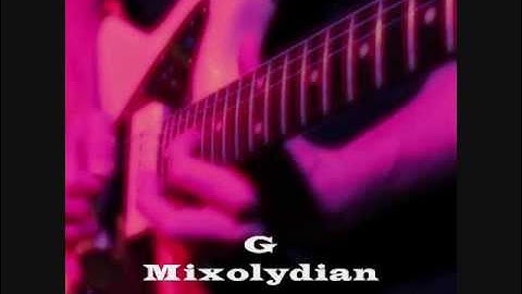 7 Modes of C Major - Backing Track from Groovin