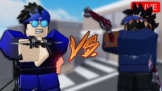 I CHALLENGED A STREAMER TO A 1V1... (Murderers vs Sheriffs Duels)