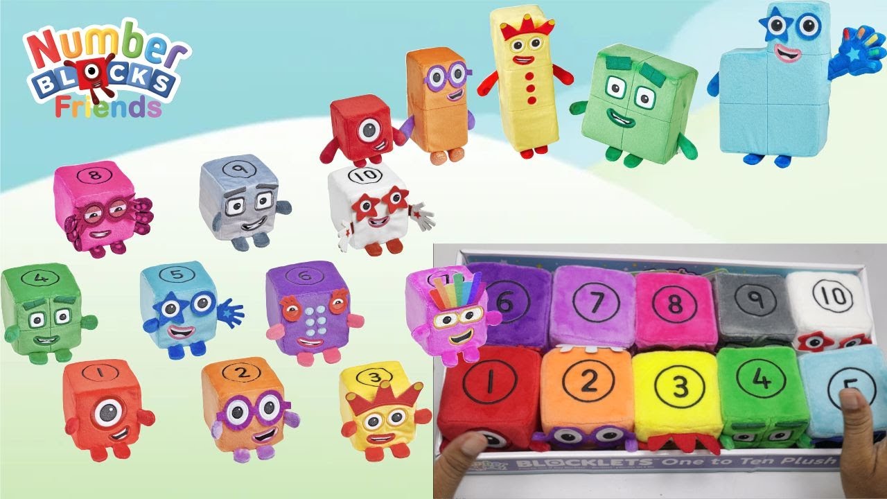 09;18 Minutes Compilation Unboxing Mini Blocklets Numberblocks 1–10 ...