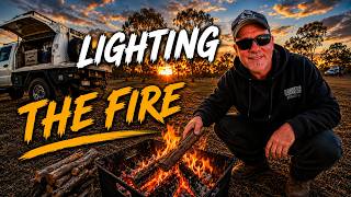 Awesome lil gadget to light my campfire complemented with a glorious sunset 😍🔥🌄