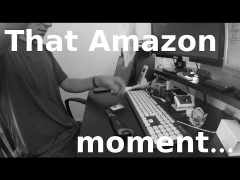 That Amazon moment...