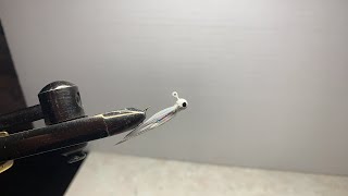 Fly-Tying With Trappertv!!! Simple Jig Head Smelt - Minnow Pattern!!!