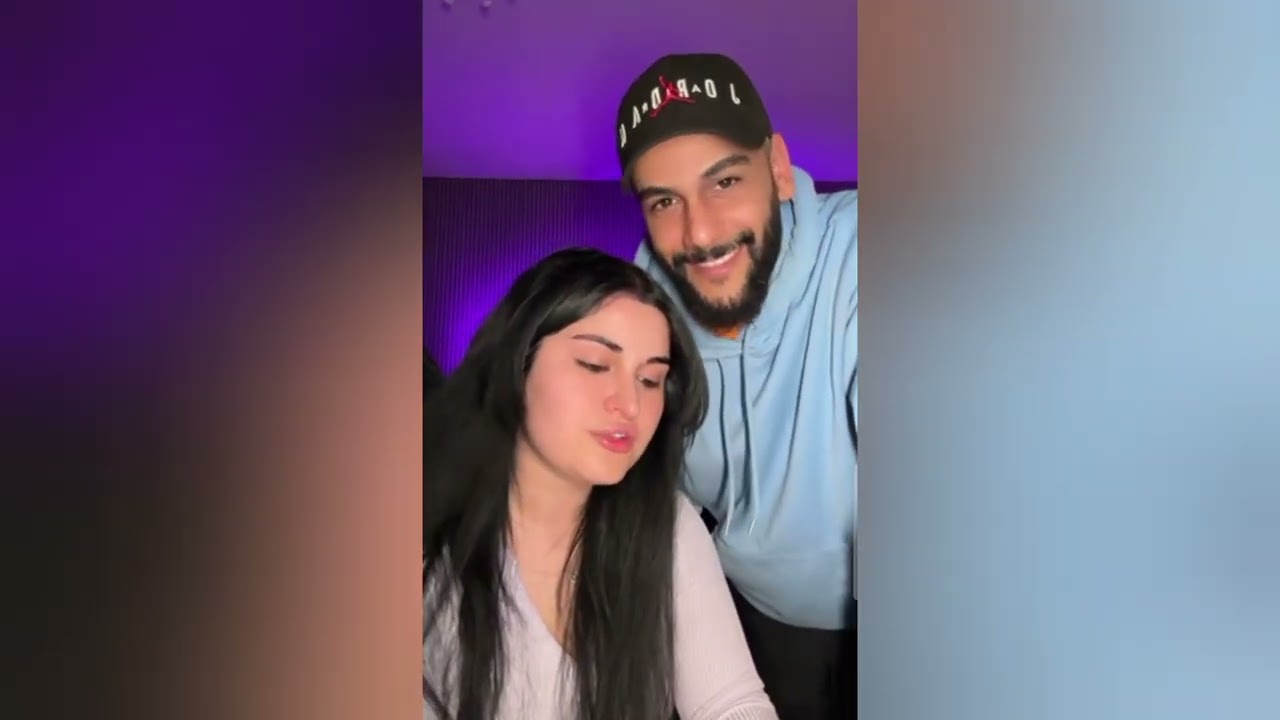 لحطة رومانسيه بين جيلوف  و حبيبته  ياي حبيت