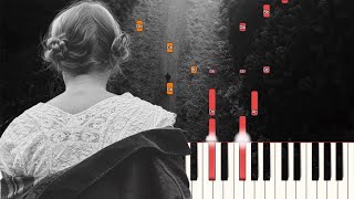 exile - Taylor Swift (feat. Bon Iver) - folklore | Piano Tutorial (Synthesia)