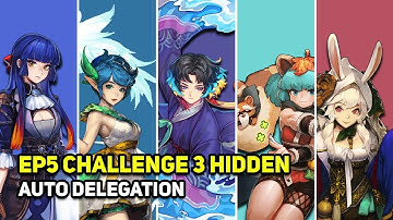 Eungaram Wolfram Kaede  EP5 Challenge 3 Hidden C16H 克魯賽德戰記 크루세이더퀘스트 Crusaders Quest