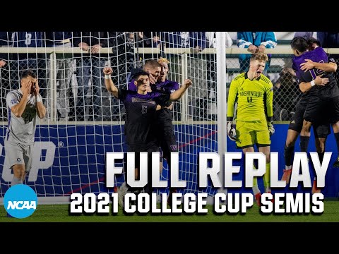 Washington vs. Georgetown: 2021 Men&rsquo;s College Cup semifinals | FULL REPLAY