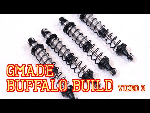 Gmade GS02F Buffalo Build Video 3 - Steps 26-35