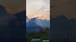 Soldados Rusos Disparan Curioso Lanzador De Cohetes Múltiple, Cosas Extrañas De Esta Confrontación