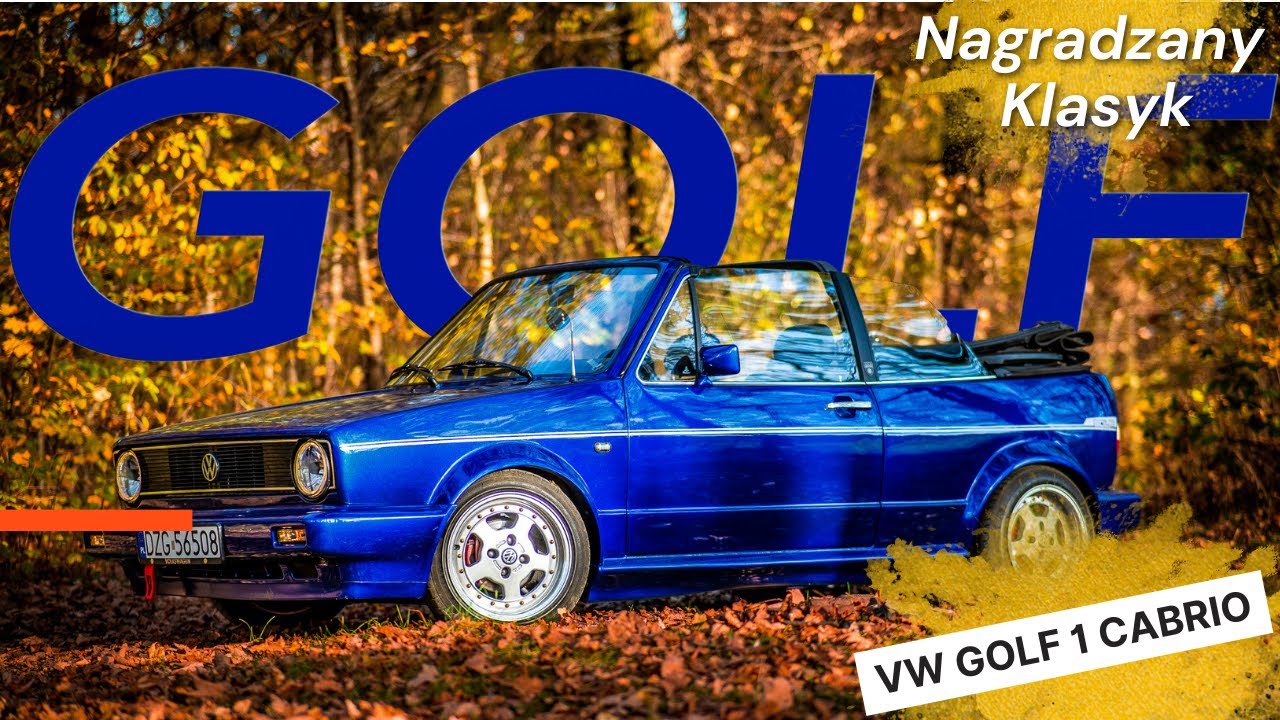 VW Golf 1 Cabrio Odrestaurowany Youngtimer [ Fura Dolny Śląsk prezentacja ]