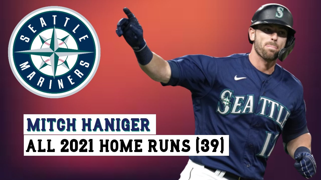 Mitch Haniger (#17) All 39 Home Runs of the 2021 MLB Season 