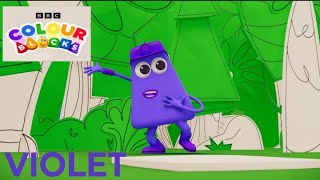 Meet Violet | Colourblocks | Kids Learning Colors