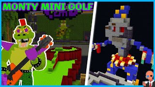 Working Monty Mini Golf from Security Breach in Minecraft