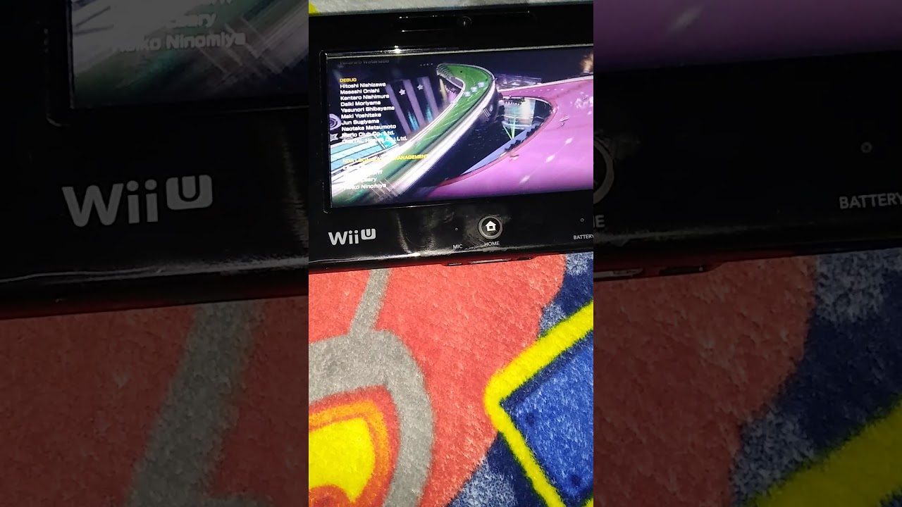 End credits Mario kart 8 - YouTube