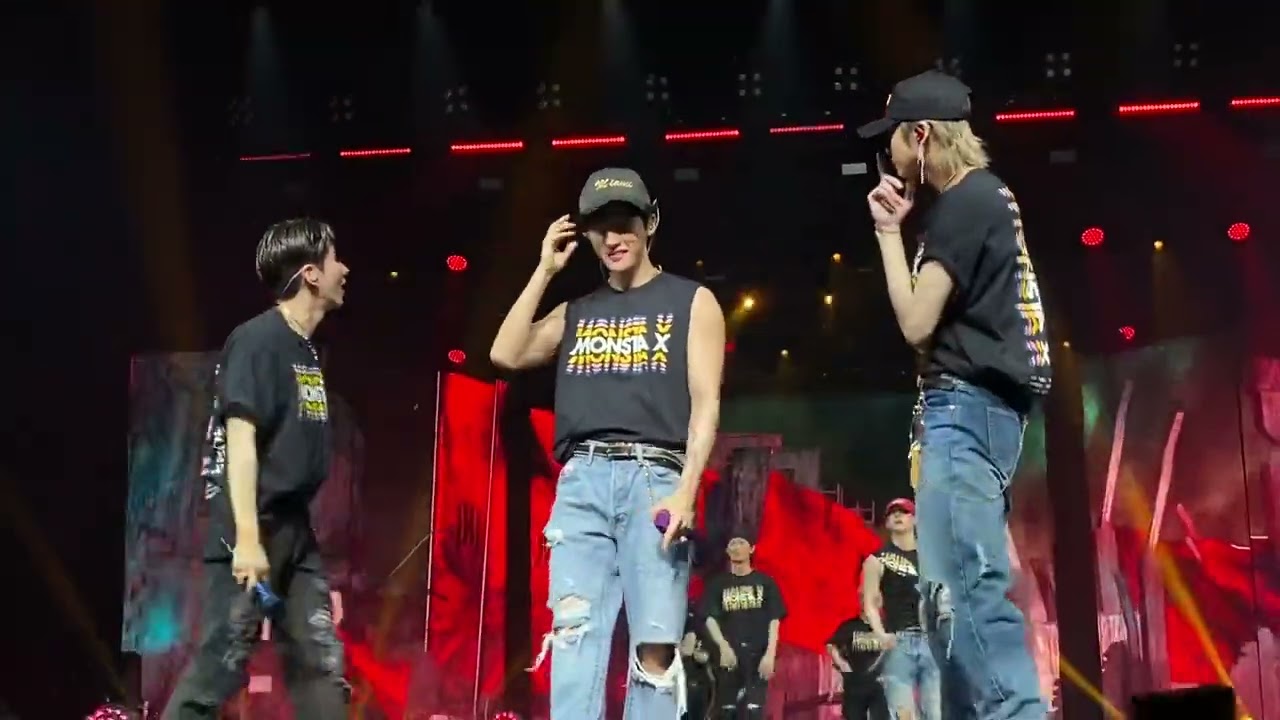 MONSTA X Stand Together 대동단걸 [No Limit US Tour] Sunrise 6.1.22 [Fancam]