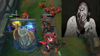 (very safe) drututt gets dived lvl 3 vs darius and gives up