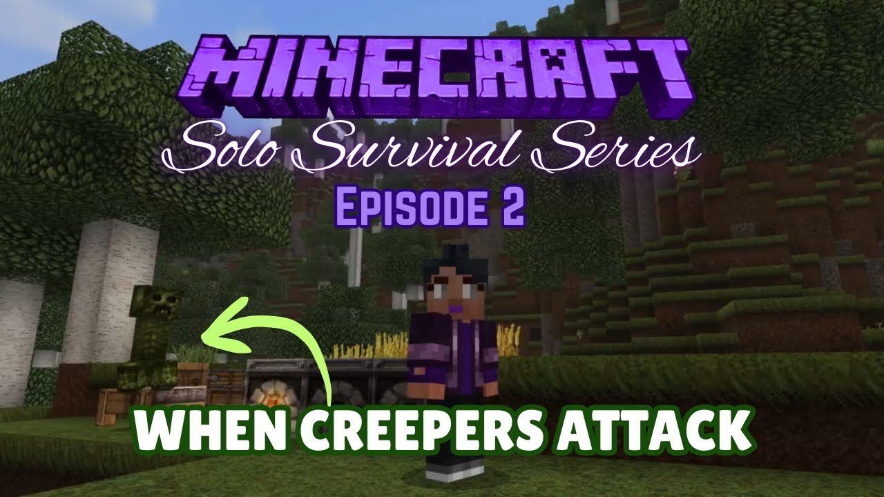 Minecraft Solo Survival Series | Episode 2 - YouTube