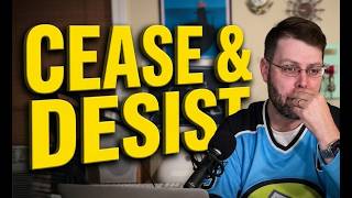 Why I Got a Cease and Desist Letter