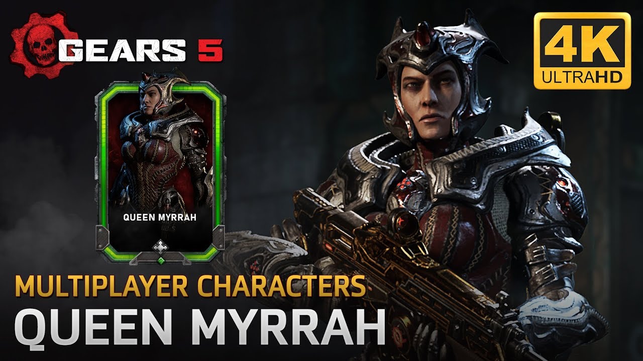 Gears 5 Multiplayer Characters Queen Myrrah YouTube