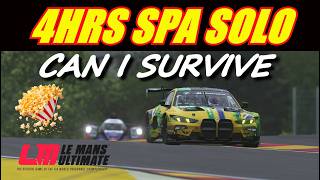 🔴 Le Mans Ultimate - 4 Hours Spa Solo Survival