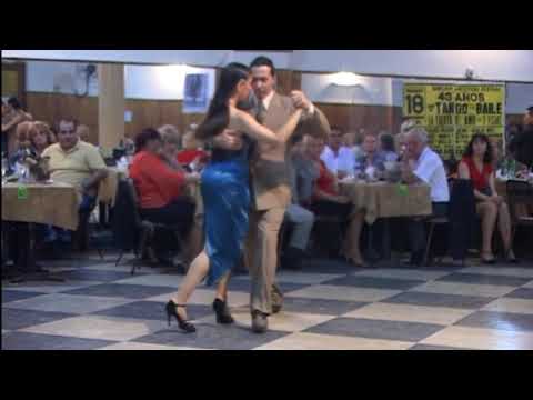 Gustavo Rosas.Tango con Gisela Natoli en Glorias Argentinas Milonga de Oscar Héctor.Marzo 2007.Bs.As