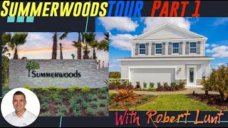SUMMERWOODS NEW HOME COMMUNITY in PARRISH FLORIDA(Part 1) INTRO by ROBERT LUNT With Captions