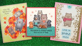 Snow Much Fun   3 cards from start to finish