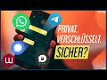 Welcher Messenger ist am sichersten?