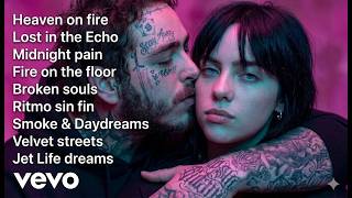 Billie Eilish ft Post Malone - 2AM ( Lyrics Videos ) ( Lyrics Videos )#music