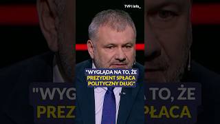 Żurek: wygląda na to, że prezydent Nawrocki spłaca polityczny dług #polityka  #polska #shorts