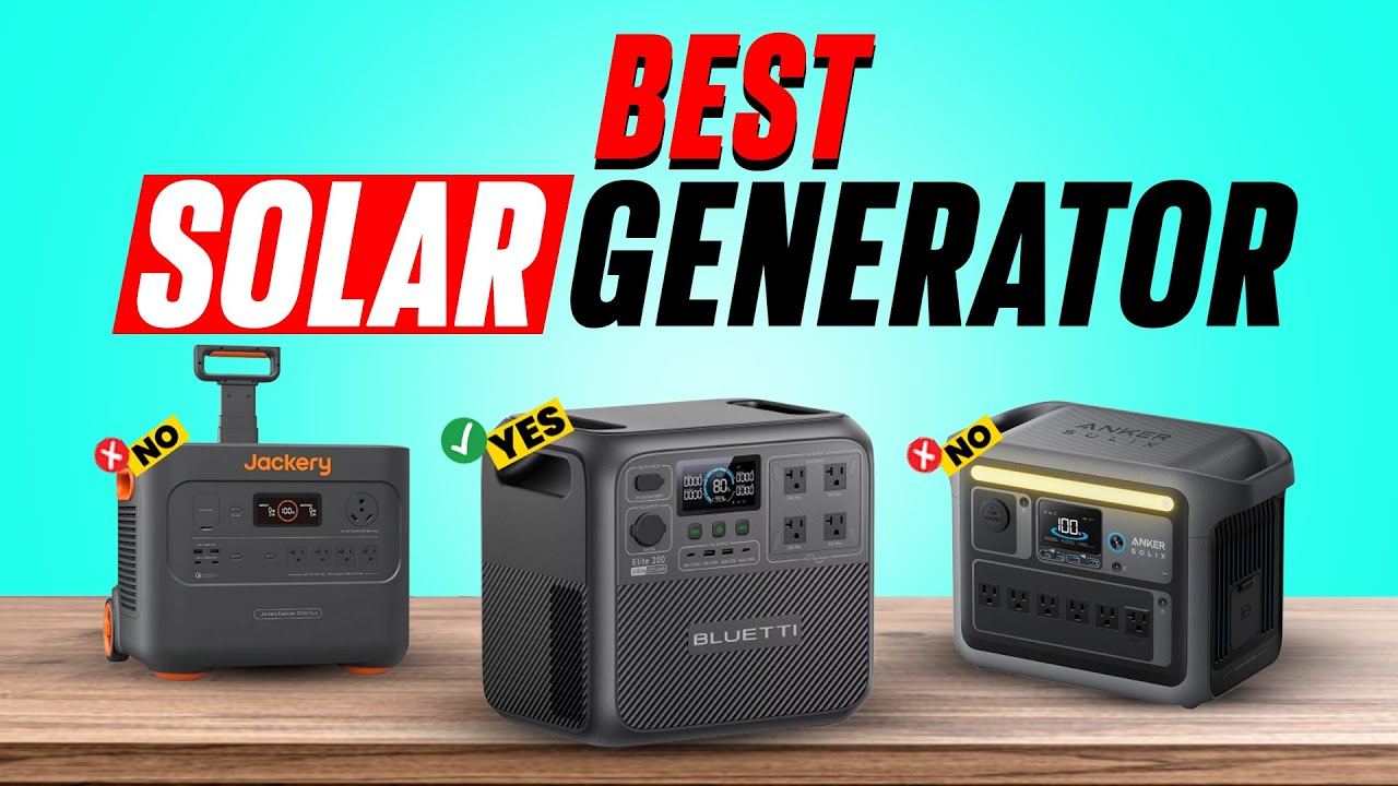 Лучшие солнечные генераторы 2026 года – чистая энергия в любом месте!