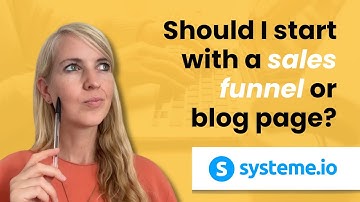 This Is The Difference Between a Sales Funnel and a Blog | Systeme.io