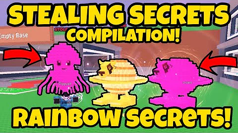 🤯SECRET STEALING COMPILATION IN STEAL A BRAINROT🌈SECRETS!
