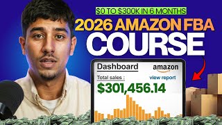 FREE 3 Hour Amazon FBA Course For Beginners | Complete A-Z STEP-BY STEP Blueprint (2026 Edition)