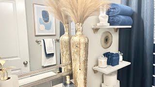 2nd GUEST BATHROOM DECORATING IDEAS ON A BUDGET MODERN GLAM